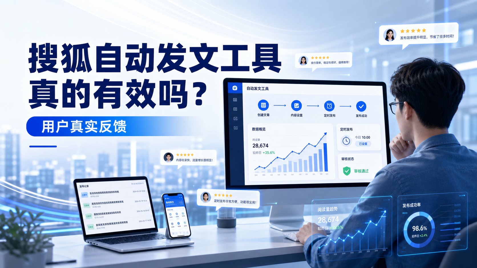 搜狐自动发文工具真的有效吗？杭州用户的真实反馈